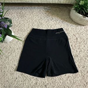 Gymshark: Whitney Simmons Black High Waisted Shorts